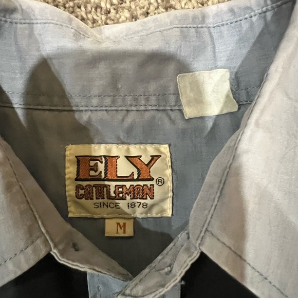 Ely Cattleman Western Snap Shirt - Picture 4 of 7